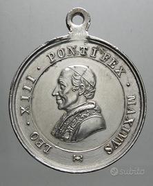 Medaglia Leone XIII Benemerenti Argento Maximus