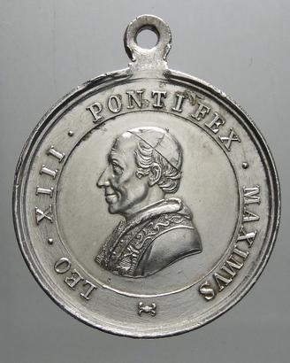 Medaglia Leone XIII Benemerenti Argento Maximus