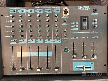 Mixer 6 canali DJ General Music DJ star