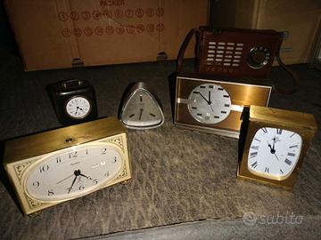 Varie sveglie Svizzere