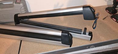 Portasci scorrevole per barre Audi