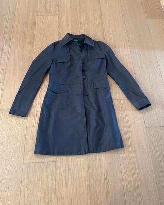 Impermeabile donna blu Benetton