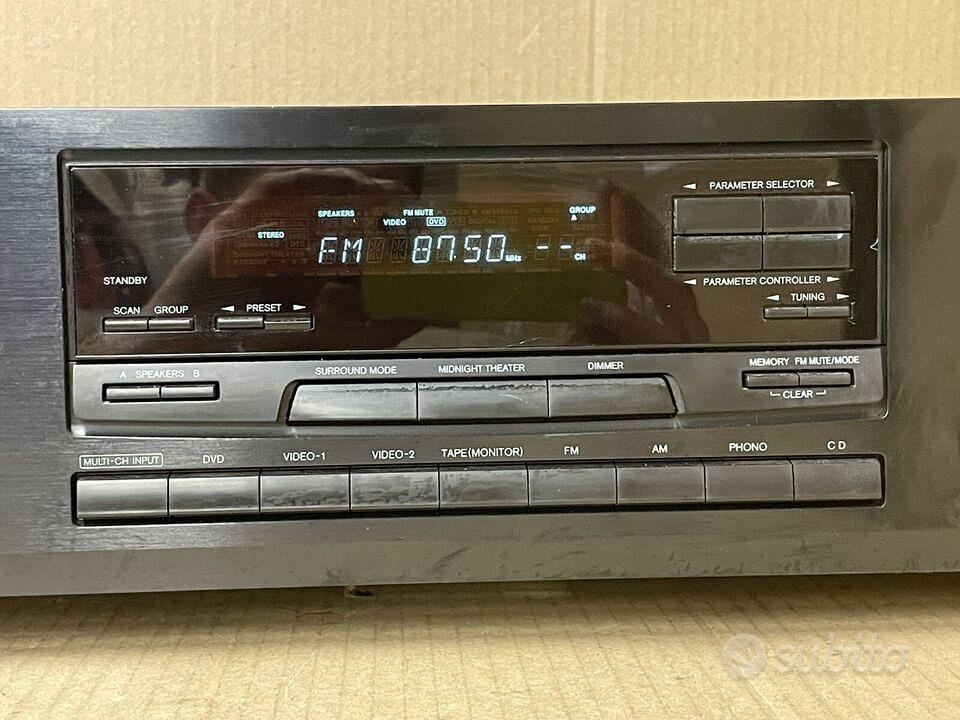 SINTOAMPLIFICATORE ONKYO TX-DS474 5.1 DOLBY DTS - Audio/Video In vendita a  Roma