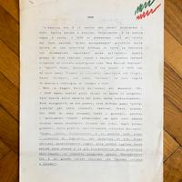 CCCP FEDELI ALLA LINEA comunicato stampa originale