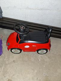 machina,bici rossa, bici blu bambini da 2 a 5 anni