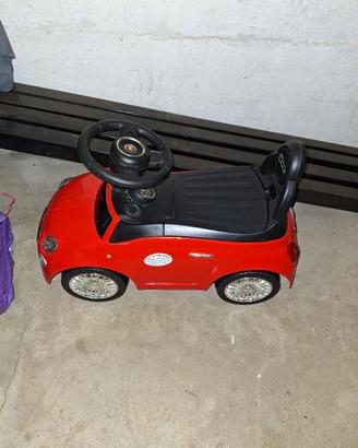 machina,bici rossa, bici blu bambini da 2 a 5 anni