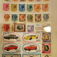 Collezione francobolli italiani ed esteri