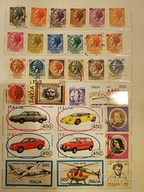 Collezione francobolli italiani ed esteri