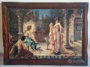 Quadri con cornice in legno