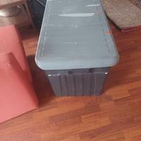 Baule contenitore in plastica