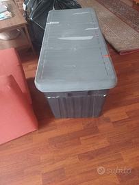 Baule contenitore in plastica