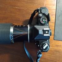 Reflex. Nikon EL con obbiettivo originale 70/210