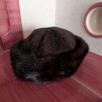 cappello in pelliccia visone