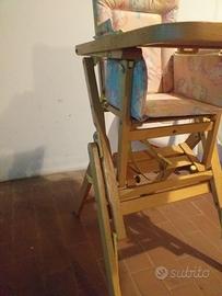 seggiolone pieghevole 