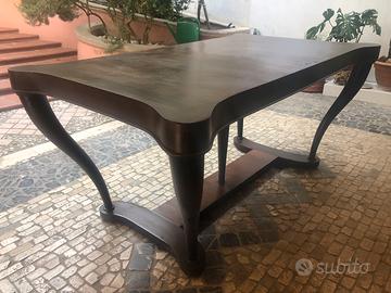 Tavolo Liberty Radica di noce