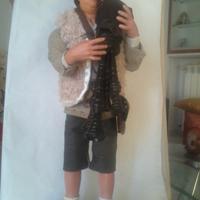 Zampognaro con zampogna stile 700