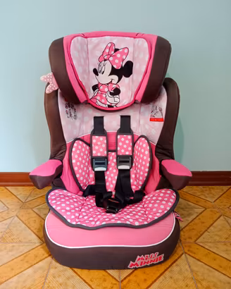 Seggiolino auto 9-36 kg Minnie rosa