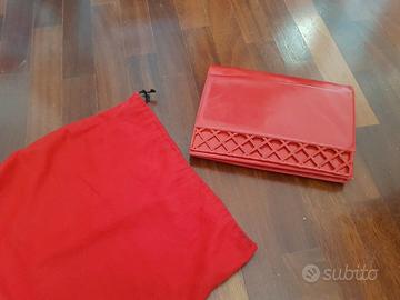 Borsa le Sac du Capucine vintage rossa pochette