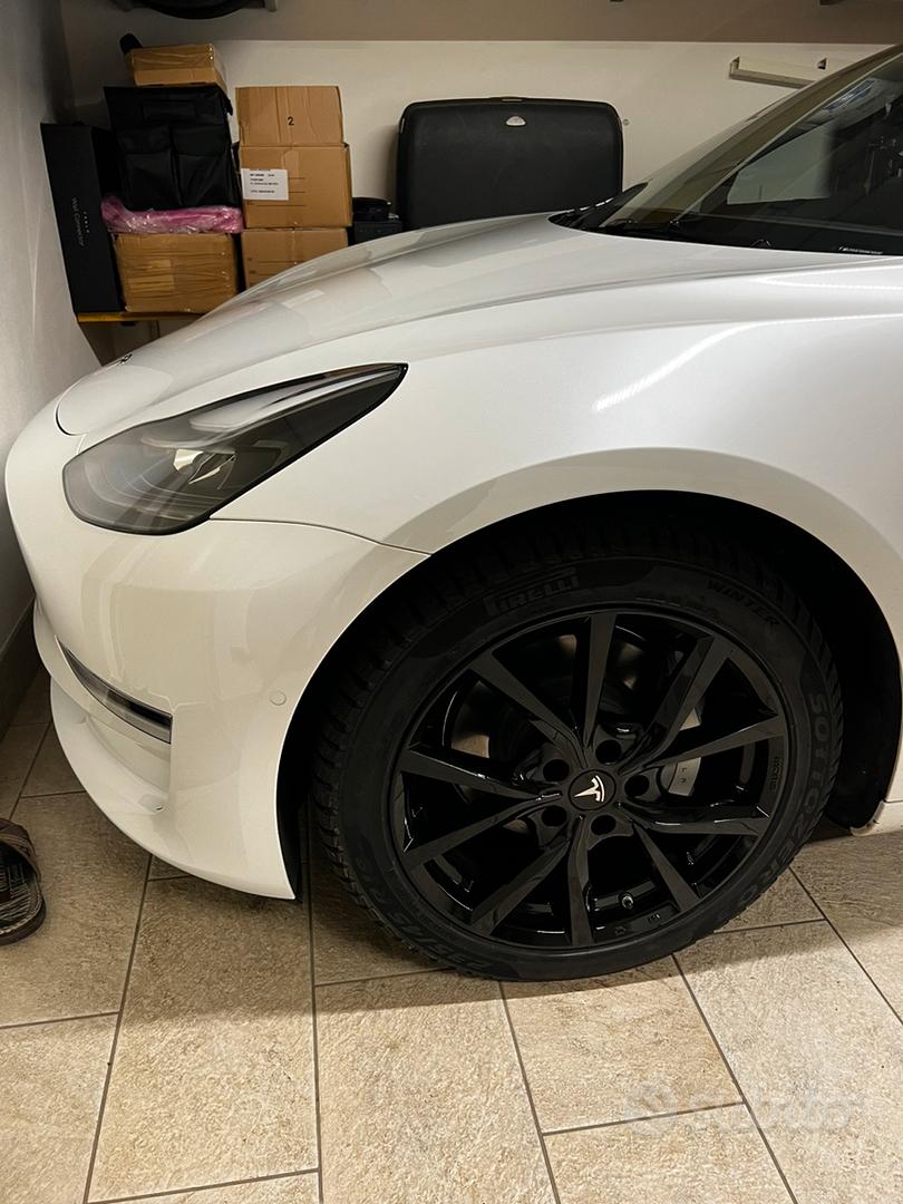 Tesla Model Y Tampone Gomma Per Cric Tesla ASZSK 4 Pezzi - Protezione Batteria E Telaio Per Model 3/Y/S/X, Facile Da Installare Pad Per Model 3 - 3