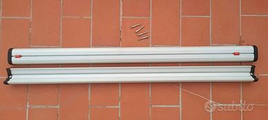 Binari alluminio Peruzzo 120 cm