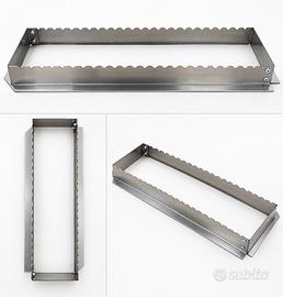 SUPPORTO INOX PER ARROSTICINI - GRIGLIA - BBQ