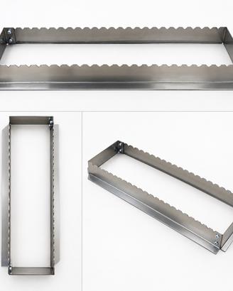 SUPPORTO INOX PER ARROSTICINI - GRIGLIA - BBQ