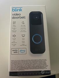 Blink video doorbell