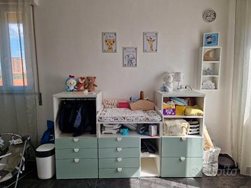 Cameretta completa unisex per neonato 