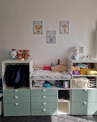 Cameretta completa unisex per neonato 