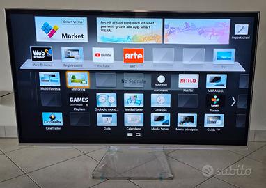 TV Panasonic 55" 3D + 15 occhiali 3D