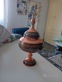 vaso persiano in rame 