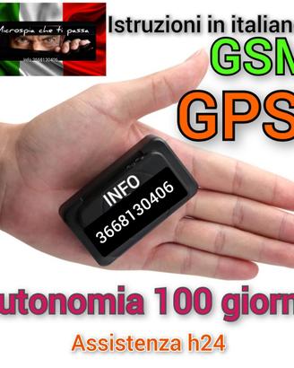 LOCALIZZATORE GPS PER AUTO MOTO ecc