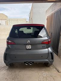 minicar aixam city sport griggio/rossa