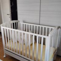 Lettino bambino Giordani e materasso