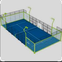 Campo da padel panoramico