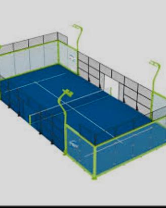 Campo da padel panoramico