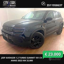 Jeep Avenger 1.2 Turbo Summit