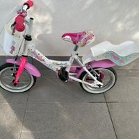 Bici raggio 12 con rotelle