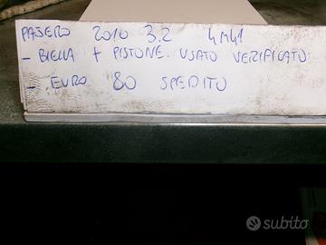 Pistone con biella pajero 3.2 hdi tipo mot 4m41