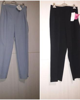 Set due pantaloni donna NUOVI con cartellino tg. M