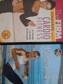 Lotto 2 DVD Cardio fitness dimagrimento e Pilates 