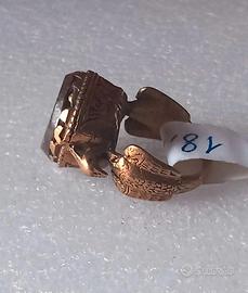 Vecchio anello sigillo afhgano mm 18,5 
