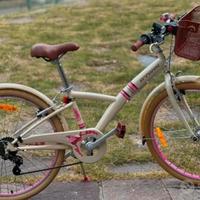 bicicletta 24 btwin cambio 6 marce ragazza