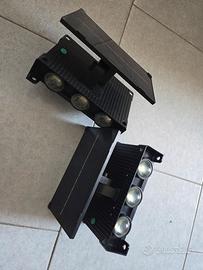 Lampada led da parete a energia solare per esterni