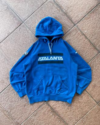 Felpa Hoodie Atalanta Errea Vintage Y2K Tg.XL