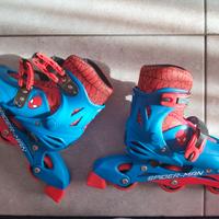 Pattini per bambini Spider man