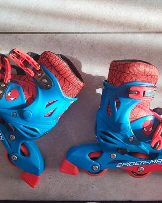Pattini per bambini Spider man