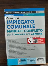 Pacchetto Manuali Edizione Simone Concorsi Pubblic