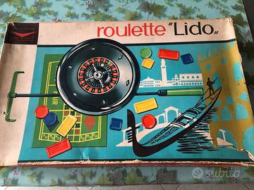 GIOCO ROULETTE LIDO anni 60'