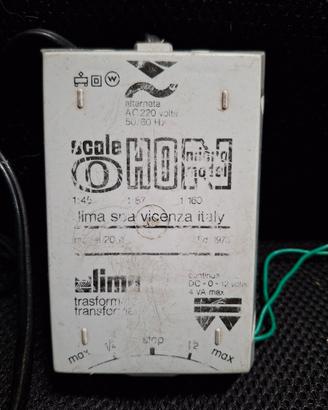 alimentatore per treni modellismo